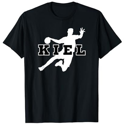 Kiel Handball Mannschaft Verein Fan Schleswig-Holstein weiss T-Shirt