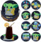 8 Stück Diamant Malerei Untersetzer mit Halter, DIY Yoda Diamant Malsets für Erwachsene Kinder Anfänger Getränke Untersetzer 5D Cartoon Diamant Kunst Untersetzer Bastelbedarf