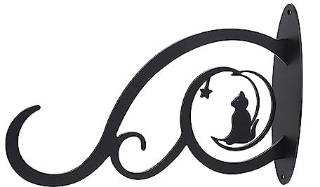 KITANDOVE Hook up Plant Hanger Outdoor Iron Plant Hanger Hanging Basket Hooks Outdoor Metal Hook Plants Decor Cat Hanging Basket Plant Holder Bird Ordinary Garden Lights Stainless Steel