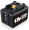 VANTTECH BL1890B Ersatz für Makita Li-ion Akku 18V 9.0Ah BL1890B BL1850B BL1850 BL1860B BL1860 BL1840B BL1840 BL1830 BL1835 BL1845 194204-5 LXT-400 mit LED-Ladeanzeige