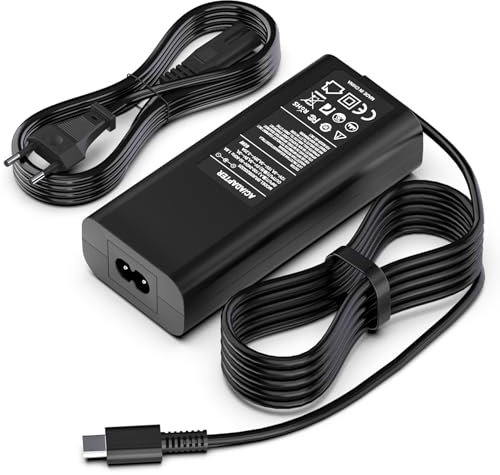Cargador DELL Portátil USB C Alimentación Adaptador para DELL Latitude 5420 5320 3520 7420 5520 5330 7390 7370 5285 5289 5290 7275 7285 7410, XPS 12 9250 XPS 13 9350, Chromebook 3100 3400 5190