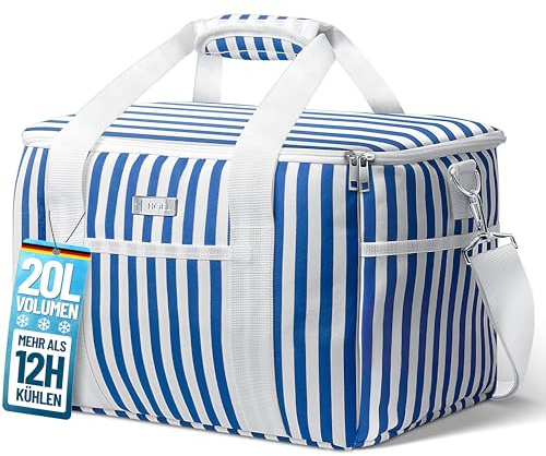 HOEL Borsa Termica Porta Pranzo - Borsa Frigo Grande - Borsa Pranzo Ufficio - Lunch Bag - Borse Termiche - Borsa Portapranzo Ufficio Viaggio Picnic