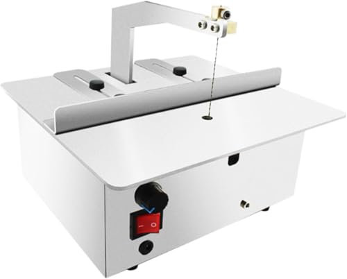 XINRISHENG Multi-Functional Table Saw,180W Mini Table Saw Cutter Speed & Angle Adjustable Or Cutting Jade, Porcelain, Wood
