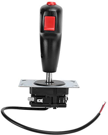 Hapivida Fly Joystick für Spielkonsolen, Flugsimulationsspiel ohne Vibration, Schaukelstange, benutzerdefiniertes Ruder mit gedrehtem Griff für das Spielbedienfeld