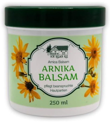 Crema de Árnica Antiinflamatoria con Aceites Naturales. Perfecta para Masajes Musculares y Articulares. Alivia el Dolor y la Tensión en Músculos y Articulaciones. Efecto Relajante. Producto Alemán.