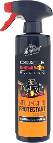Armor All Podium Series I Limpia Salpicaderos Coche Interior I Limpiador Hidratador Abrillantado Tecnología Cerámica SiO2, 500 ml I Brillo Medio Protección UV, Desarrollado con Oracle Red Bull Racing