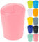 Spirella Kosmetikeimer Move Abfalleimer Schwingdeckeleimer | Kunststoff | 2 Liter | Rosa