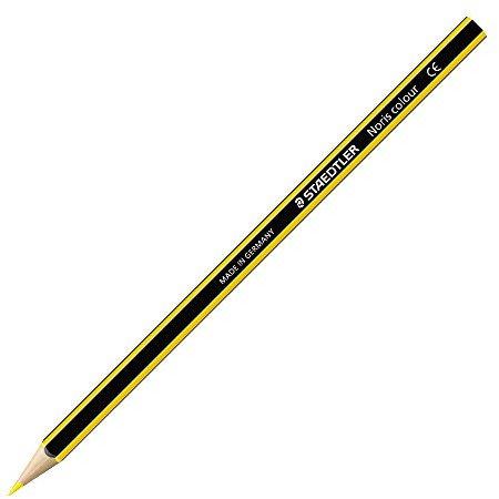 Farbstift Noris colour, gelb, Strichsärke: 3mm, hohe Bruch-