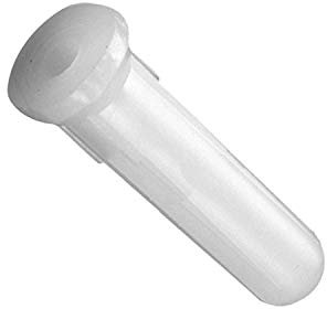 TV TECH Nailing Plugs, Size 5.5mm, Comes With (Box of 200),Used With Satelitle Cable, Electrical Cable & Christmas Lights, Cable Clip Easily Installed With 5.5mm Or 6mm Drill Bit & Hammer