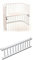 Babybay Maxi Bestellbett weiß lackiert mit Verschlussgitter