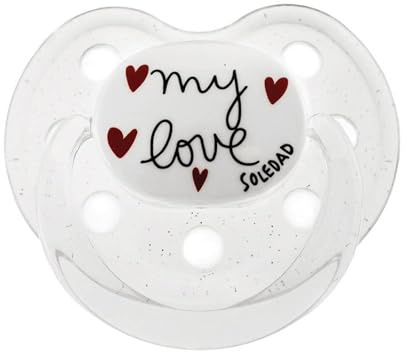 Le Biberon Français Sucette 6 mois+ My love by Soledad LBF-PAC-M-ML