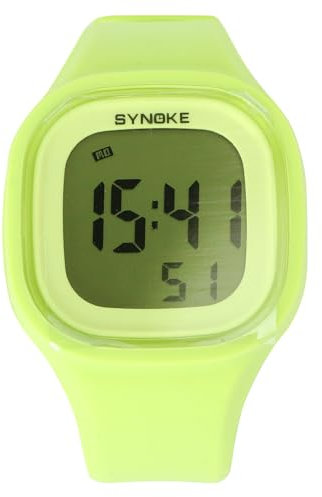 Hemobllo Digitaluhr, Silikon Digitalarmbanduhr, Sportuhr Nachtleuchtende Digitaluhr Fitnessuhr Laufuhr für Männer Erwachsene Frauen im Freien