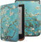 Etui pour Vivlio Touch Lux 4 Lux 5 HD Plus - Fleur Printemps - Coque Housse liseuse pour Vivlio Touch Lux 4 Touch Lux 5 Touch HD Plus