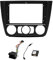 Sound-way Kit de Montage Autoradio, Façade Cadre de Radio 9 Pouces, Adaptateur Compatible avec BMW 1 Series 2007-2011 Clima Manual