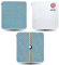 Carré Coton Démaquillant | JaMoonLBV Jml® Fabrication Française | 5 Carrés de Coton Lavables & Réutilisables | Tous Types de Peaux