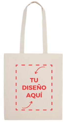 latostadora Totebag Personalizada Algodón Alto Gramaje 340g/m2 - Bolsa Tela Personalizable Con Foto - Tote Bags Personalizadas Mujer - Bolsas de Tela Para Personalizar - Regalos Personalizados