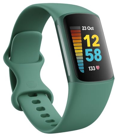 Panda Bobo Compatible with Fitbit Charge 5 Charge 6 strap Replacement Band Classic Wristband Women Men Small large (Large, Green)