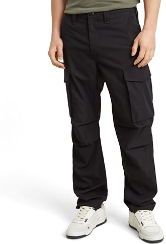 G-STAR Herren Core Regular Cargo, Schwarz (dk Black D24309-D517-6484), 36W / 34L