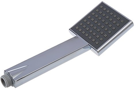 Closer Pommeau de douche carré universel avec poignée chromée et baignoire thermostatique