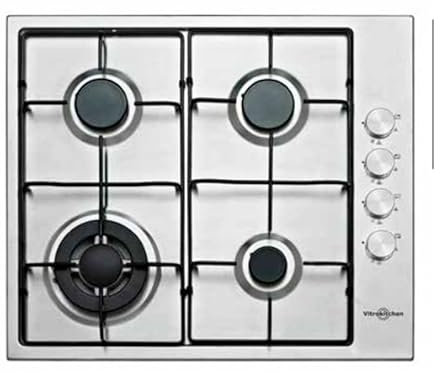 Placa Gas VITROKITCHEN EN640LIB Natural Inox 4f