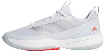 adidas Unisex Front Court Shoes Basketball-Schuhe, Halo Blue/Silver met./FTWR White