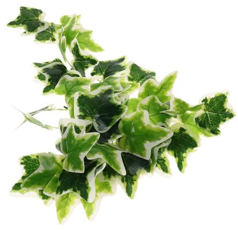 CIYODO Plante Suspendue Artificielle Verte pour Terrariums Et Aquariums Reptiles Décoration sans Entretien Feuillage Simulé Réaliste pour Enclos Aquatiques Et Reptiliens