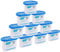 Ashley Dehumidifier 500ml Pack of 10 - Ocean - Interior Condensation Moisture Remover Mildew Absorber for Damp, Mould, Kitchen, Caravan, Car, Home, Bedroom, Wardrobe, Garage, Bathroom, Basement
