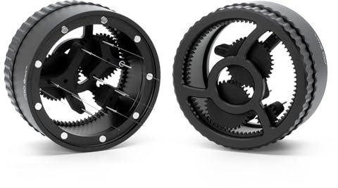 ARO Orbit PRO™ | Aluminium-Spiralmuster-Espresso-Verteilwerkzeug | Verzahntes WDT für Home-Baristas und professionelle Cafés (Schwarz, 58mm)