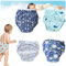 Upairy Potty Training Pants, Potty Training Underwear Leakproof, Reusable Training Underwear, Absorbent Toddler Training Pants for Boys Girls 2-3 Years (4PCS-1,M)