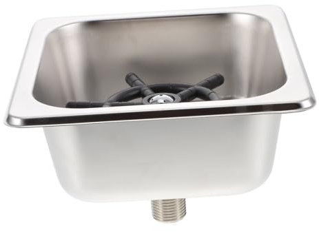 ASAKKURA Glasreiniger für Bar Hochdruck Becherspüler mit Wasseranschluss Automatischer Flaschenreiniger für Verschiedene Gläser und Tassen Installieren und Langlebig