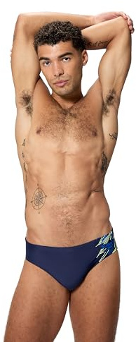 Speedo Herren-Badehose mit Medley-Logo, 7 cm, Peacoat/Deep Sapphire