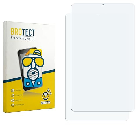 BROTECT Schutzfolie für Ulefone Tab A9 Pro | 2 Stück Entspiegelnder Displayschutz Made in Germany Matte Displayschutz-Folie Anti-Reflex Anti-Fingerprint Einfache Montage