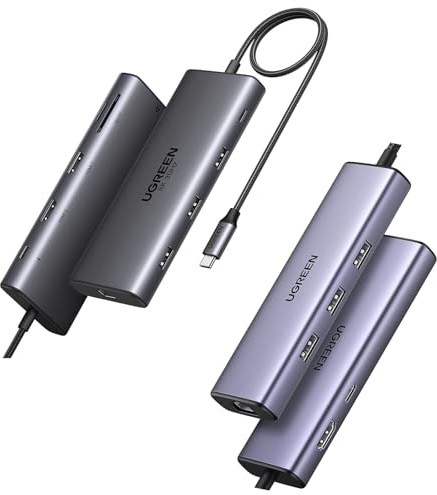 UGREEN Revodok Pro USB C Docking Station Dual HDMI und USB C Hub Ethernet