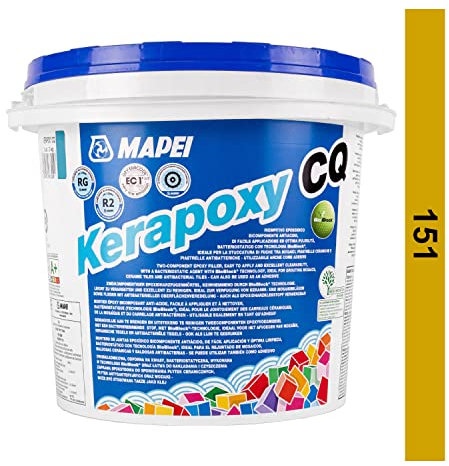 MAPEI Kerapoxy CQ Epoxidharz Fugenmörtel 3 kg 151 Senfgelb