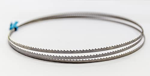 SBM Uddeholm Lot de 3 lames de scie à bois 1440 x 8 x 0,6 mm avec espacement des dents 4 mm