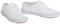 shelikes Girls Boys School PE Pumps Gym Black Trainers Touch Fastening Dance Plimsolls [Sports White 27 EU / 9 UK Child]