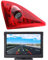 HD 720p 3. Bremslicht Rückfahrkamera-Set, 12,7 cm (5 Zoll) LCD-Rückfahrkamera mit IP68 wasserdichter Nachtsicht Rückfahrkamera für Opel Movano B Nissan NV400 Renault Master III 2010-2019