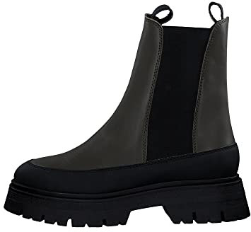 Tamaris Donna 1-1-25461-29, Stivaletto, Olive Black 1 25461 29 710, 39 EU