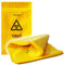 25 Pack - RE-GEN Bio-Hazard Clinical Medical Waste Disposal Yellow Sack Bags Small - 195mm x 310mm