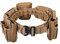 Mystea Myste Taktischer Gürtel MOLLE mit 5 abnehmbaren Beuteln, Battle Belt Einstellbare Militärischen Multifunktionaler Kampfgürtel Schnellverschluss für Airsoft Paintball Outdoor, 96cm