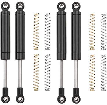 AXspeed 90mm Metall Stoßdämpfer 4-teilige Stoßdämpfer-Kits für 1/10 RC TF2 TRX4 SCX10 D90 Wraith RC Crawler Car