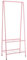 Clothes Rail Rack Garment Dress Shirts Hanging Display Stand Shoes Storage Shelf for Coat Shirt Pink