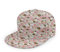 Oaieltj Unisex Baseballkappe Erwachsene Teens Verstellbare Snapback Flache Krempe Baseball Cap Cool Hip Hop Hat, Donut Illustration nahtlos, One size