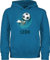 Kinder Hoodie Jungen Mädchen - Fußball Schuss Cool Fußballfan | Fußballgeschenkideen - 140 (9/11 Jahre) - Himmelblau - geschenke fussball kind fussballgeschenke fußballfans leon pullover