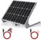 SUNER POWER 12V 50W Solar Battery Trickle Charger Maintainer, Built-in Smart MPPT Controller, Waterproof 50 Watt Solar Panel Charging Kit + Mount Bracket for 12 Volt SLA AGM Deey Cycle Lithium Battery