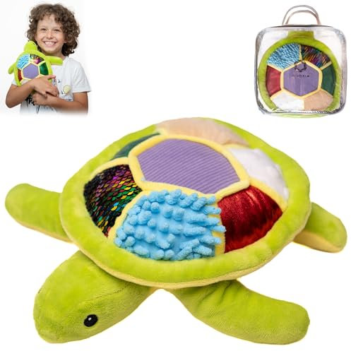 ODOXIA Sensorik Spielzeug Plüschtier Kuscheltier für Baby 1 Jahr | Sensory Geschenk für Kinder