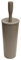 Belli e FORTI Portascopino WC Spazzolone da Bagno Colors Tortora 11,5 x 11,5 x 37 cm