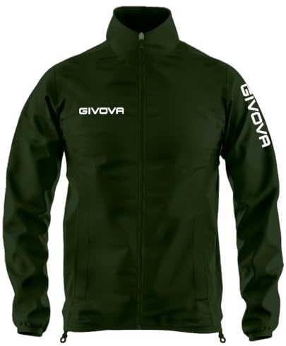 RAIN JACKET WIND VERDE MILITARE/BIANCO Tg. 2XL