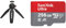 Manfrotto MTPIXIMII-B, PIXI Mini Camera Tripod with Handgrip for Compact System Cameras, for DSLR & SanDisk 256GB Ultra microSDXC card + SD adapter up to 150 MB/s with A1 App