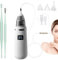 Ohrenschmalz Entferner Sauger,Sicheres und Weiches 360 Grad Spirale Silikon Ear Cleaning kit Ersatzköpfen, Geeignet für Kinder und Menschen
